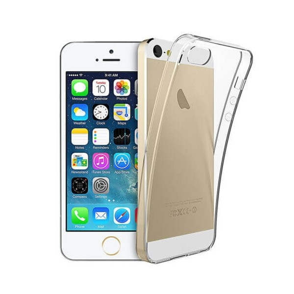 Custodia TPU Trasparente per iPhone 5/5C/5S/SE