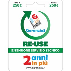 Estensione Garanzia 2 Anni 250 